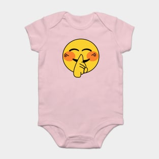 emoji funny Baby Bodysuit